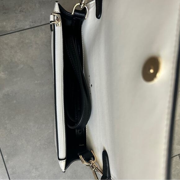 NEW Kate Spade Madison Mini Flap Crossbody toasted hazelnut multi - Picture 11 of 12